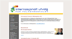 Desktop Screenshot of iu.folkehogskole.no