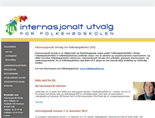 Tablet Screenshot of iu.folkehogskole.no